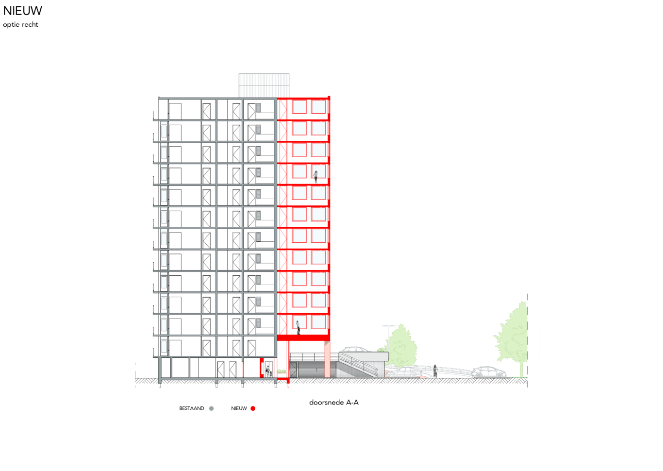 doorsnede New Recht doorsnede New Recht